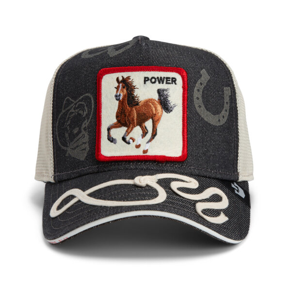 Goorin Bros. OG Trucker Cap Horse Play Full Throttle Navy