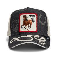 Goorin Bros. OG Trucker Cap Horse Play Full Throttle Navy