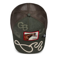 Goorin Bros. OG Trucker Cap Horse Play Double Shift Olive