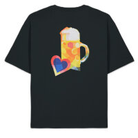 Bavarian Caps Herz-Bier T-Shirt "Oktoberfest München" - schwarz