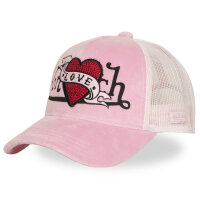 Von Dutch Originals Trucker Cap BASEBALL VD VELOURS LOVE
