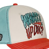 CAPSLAB  X LOONEY TUNES WHATS UP DOC Premium Semi-Curved Trucker Cap