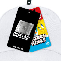 CAPSLAB  X LOONEY TUNES WHATS UP DOC Premium Semi-Curved Trucker Cap