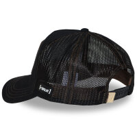 CAPSLAB  x Onepiece WANTED 3 LUFFY Trucker Cap Black