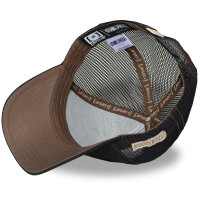 CAPSLAB  x Onepiece WANTED 3 LUFFY Trucker Cap Black