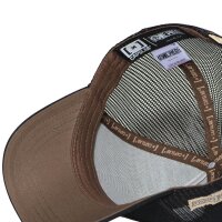 CAPSLAB  x Onepiece WANTED 3 LUFFY Trucker Cap Black