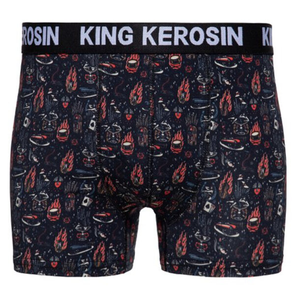 King Kerosin Herren Boxershorts "Rock n Roll"