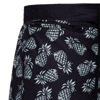 King Kerosin Herren Badeshort Lang "Ananas"