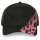 Von Dutch Originals Trucker Cap - Baseball FLAMME Black/Fire Rose