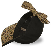 Von Dutch Originals Trucker Cap - VD PATCH Leopard Strapback Black/Leo