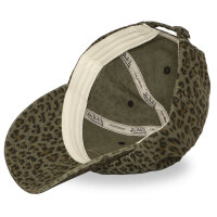 Von Dutch Originals Dad Cap - Allover LEOPARD VD PATCH Strapback AOP