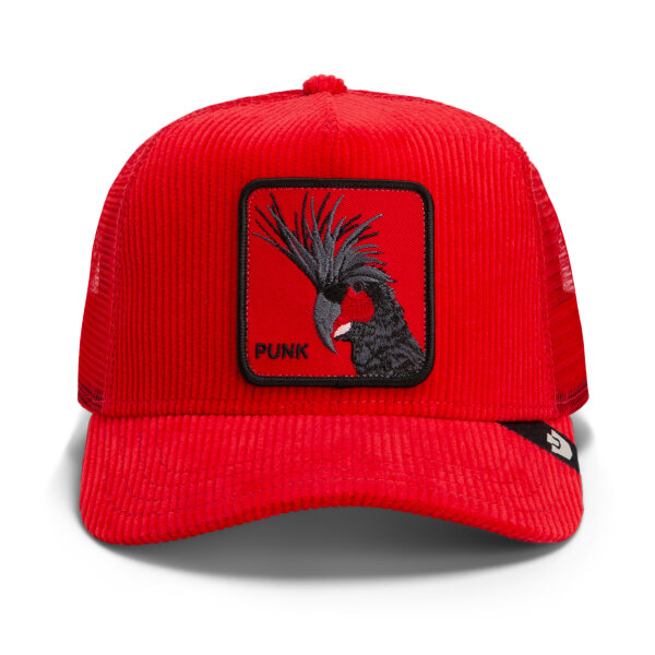 Goorin Bros. OG Trucker Cap Core Mesh Corduroy Punk Rush