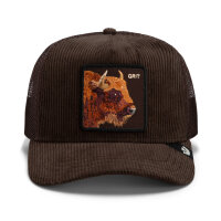 Goorin Bros. OG Trucker Cap Core Mesh Corduroy Grit Ground