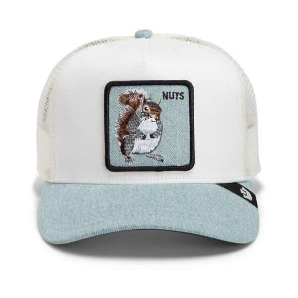 Goorin Bros. OG Trucker Cap Core Mesh Denim Squirrel Light Denim
