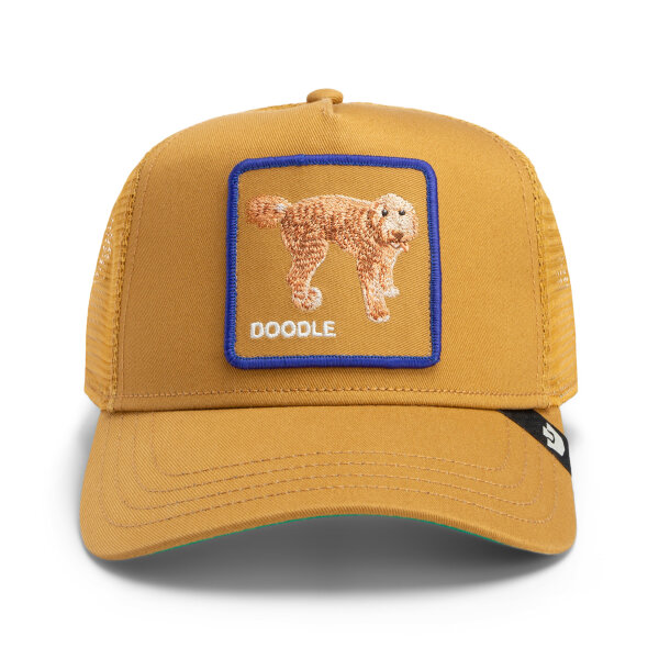 Goorin Bros. OG Trucker Cap Core Mesh Shadow Golden Doodle Amber