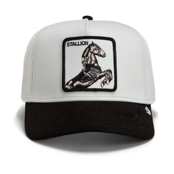 Goorin Bros. OG Trucker Cap Core Mesh Suede Stallion Digital / Void