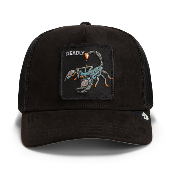Goorin Bros. OG Trucker Cap Core Mesh Suede Scorpion Void