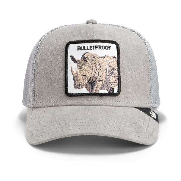 Goorin Bros. OG Trucker Cap Core Mesh Suede Rhino Gloss