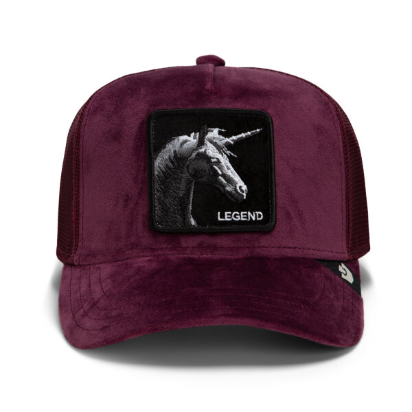 Goorin Bros. OG Trucker Cap Elevated Mesh Velour Legend Desire