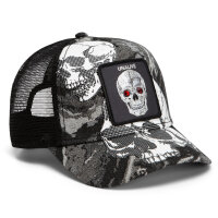 Goorin Bros. OG Trucker Cap Core Mesh Bone Head Unalive Void