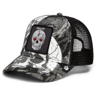Goorin Bros. OG Trucker Cap Core Mesh Bone Head Unalive Void