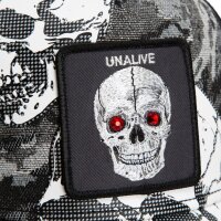 Goorin Bros. OG Trucker Cap Core Mesh Bone Head Unalive Void