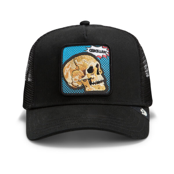 Goorin Bros. OG Trucker Cap Core Mesh POPArt - Cancelled Skull Void