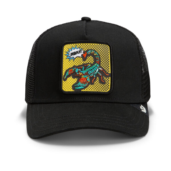 Goorin Bros. OG Trucker Cap Core Mesh POPArt - Deadly Scorpion Void