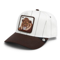 Goorin Bros. OG Trucker Cap Pinstripe Lion Mineral Gray