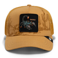 Goorin Bros. Low Pro Trucker Cap Badlands Scorpion Amber