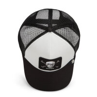Goorin Bros. OG Trucker Cap Core Mesh Danger Skull and Crossbones Dust