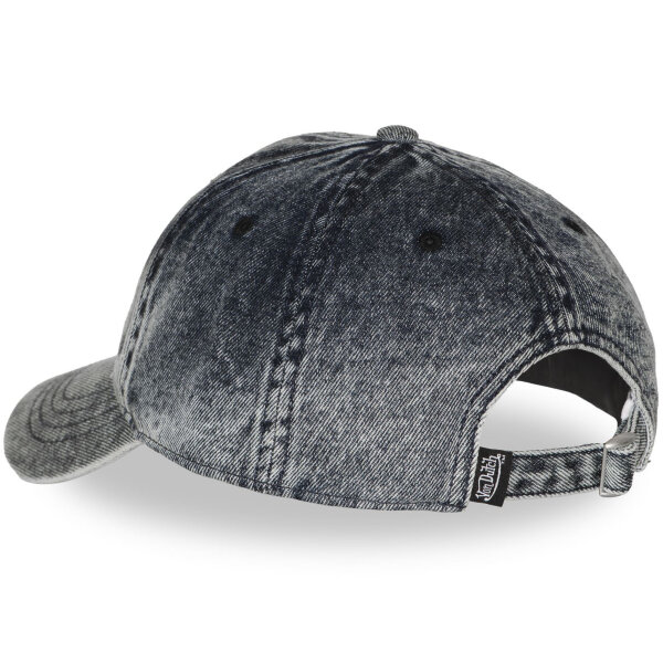 Von Dutch Originals Dad Cap - DENIM VD PATCHES Fringe