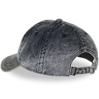 Von Dutch Originals Dad Cap - DENIM VD PATCHES Fringe