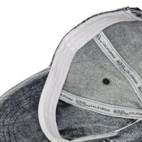 Von Dutch Originals Dad Cap - DENIM VD PATCHES Fringe