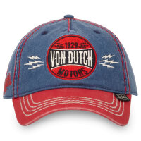 Von Dutch Originals Dad Cap - Baseball VINTAGE CIRCLE Blue/Red