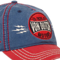 Von Dutch Originals Dad Cap - Baseball VINTAGE CIRCLE Blue/Red