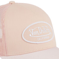 Von Dutch Originals Trucker Cap - TWILL GLITTER Visor Light Pink
