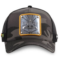 CAPSLAB  X LOONEY TUNES - Bugs Bunny Trucker Cap Dark Camo