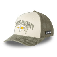CAPSLAB  Semi Curved Premium Trucker Cap Bugs Bunny...