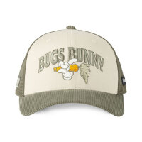 CAPSLAB  Semi Curved Premium Trucker Cap Bugs Bunny...