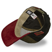CAPSLAB Trucker Cap - Premium Suede Patch TOM AND JERRY Olive