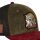 CAPSLAB Trucker Cap - Premium Suede Patch TOM AND JERRY Olive
