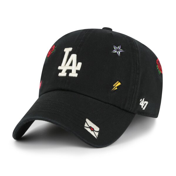 47 Brand Cap Multi Scatter CLEAN UP Los Angeles Dodgers Black