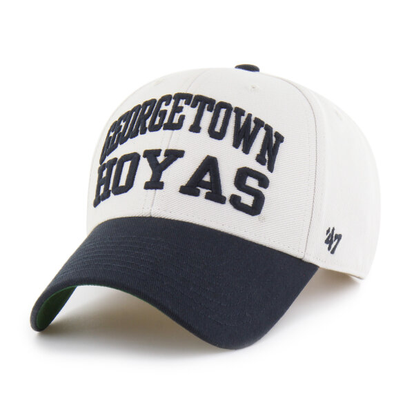 47 Brand Cap Broke Line MVP Georgetown Hoyas Bone