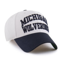 47 Brand Cap Broke Line MVP Michigan Wolverines Bone