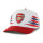 47 Brand Cap Arsenal Diamond Cut 47 Hitch Arsenal Fc White