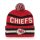 47 Brand NFL Beanie Bering 47 Cuff Knit Kansas City Chiefs Red