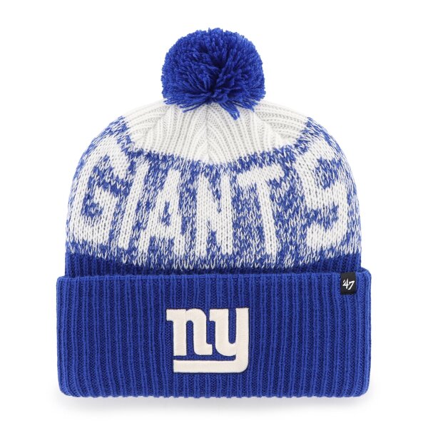 47 Brand NFL Beanie Bone Chill 47 Cuff Knit New York Giants Royal