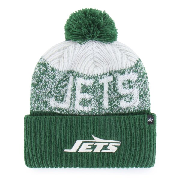 47 Brand NFL Beanie Bone Chill 47 Cuff Knit New York Jets Eden