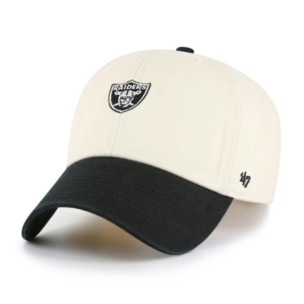 47 Brand Cap NFL Base Runner 47 CLEAN UP Las Vegas Raiders Natural